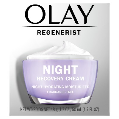 Olay Regenerist Night Recovery Cream Face Moisturizer - 1.7oz