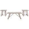 3pc Carynhurst Coffee and End Table Set White - Signature Design by Ashley - 3 of 4