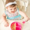 green sprouts Snap & Go Wipe-Off Bibs Cupcakes 9-18 Months Pink - 3pk - 3 of 4