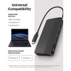 Lenovo USB-C Dual Display Travel Dock, Computer Stands, Mats, and Docking Stations, 40B90100US. - 3 of 4