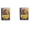 Dragon Shield 2 Packs Dragon Shield Matte Mini Japanese Copper 60 ct Card Sleeves Value Bundle! - 2 of 4