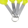 Unique Bargains Measuring Cups 4-Piece Measuring Spoon Set Dishwasher Safe Stainless Steel PP 1 Set - 4 of 4