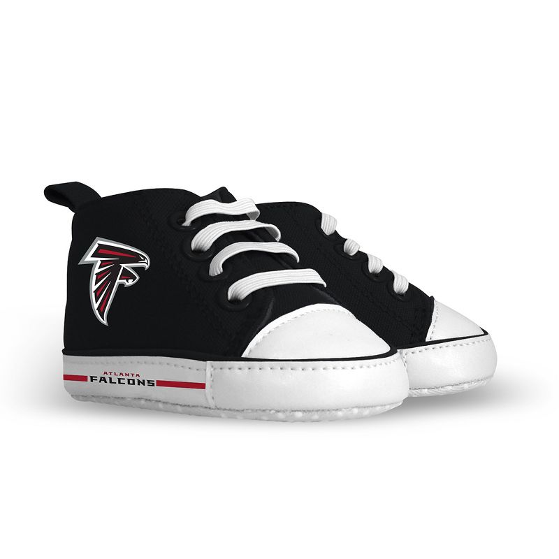 Baby Fanatic Pre-Walkers High-Top Unisex Baby Shoes -  NFL Atlanta Falcons, 1 of 6
