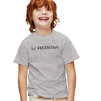 Boys' Short Sleeve Honda Distressed Horizontal Logo T-Shirt