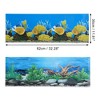 Unique Bargains Aquarium Fish Tank Background Poster Double-sided Fish Tank Background Decor Sticker 1pcs - 4 of 4