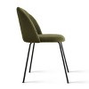 Set Of 4 Nano Upholstered Side Chair Black Leg -Maison Boucle - 4 of 4