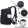 Generic 25L Tactical Backpack for Men and Women Military Backpack Army Assault Pack Molle Backpack Small Bug Out Bag Travel Rucksack Daypack (Black) - 4 of 4