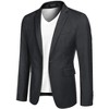 COOFANDY Mens Sport Coat Casual Blazer One Button Business Suit Jacket - 3 of 4