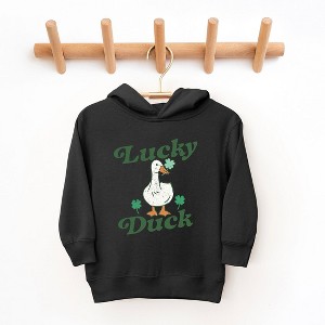 The Juniper Shop Lucky Duck Toddler Graphic Hoodie - 1 of 2
