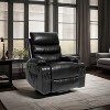 KTMBDW PU Leather Electric Power Lift Chair, Recliner Massage Chair, 8 point Vibration Massage and Lumber Heat, Cupholders - 3 of 4