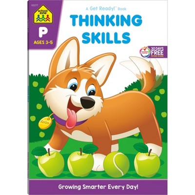 School Zone Thinking Skills Workbook - (Paperback)