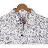 LA LEELA Men's Halloween Costumes Hawaiian Shirts Short Sleeve Button Down Shirt Mens Party Shirts Tropical Shirts for Men - 3 of 4