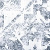 Sofia Ivy 7'9" x 10'2" Outdoor Patio Rug Navy Blue - Nicole Miller: Weather-Resistant Area Rug, Geometric Pattern - 3 of 4