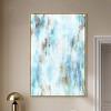 Art Remedy Textured Shades Blue Abstract Wall Art Framed - 2 of 4