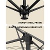 13x13 Pop Up Gazebo Outdoor Canopy Shelter with 4 Stanbags, 8 Stakes Instant Gazebo Tent for Lawn, Garden, Backyard Deck - 4 of 4