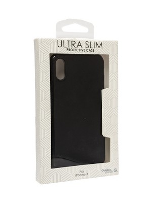 Gabba Goods Ultra Slim Gel Case for iPhone Xs/X - Black
