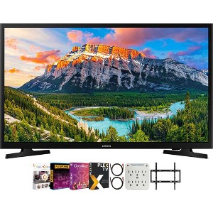 Samsung 32" 1080p Smart LED TV (2018), Black +Movies Streaming Pack - 1 of 4