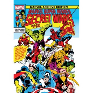 Marvel Archive Edition: Marvel Super Heroes Secret Wars Gallery Edition Mike Zeck Original First Issue Cover - by  Jim Shooter (Hardcover) - 1 of 1