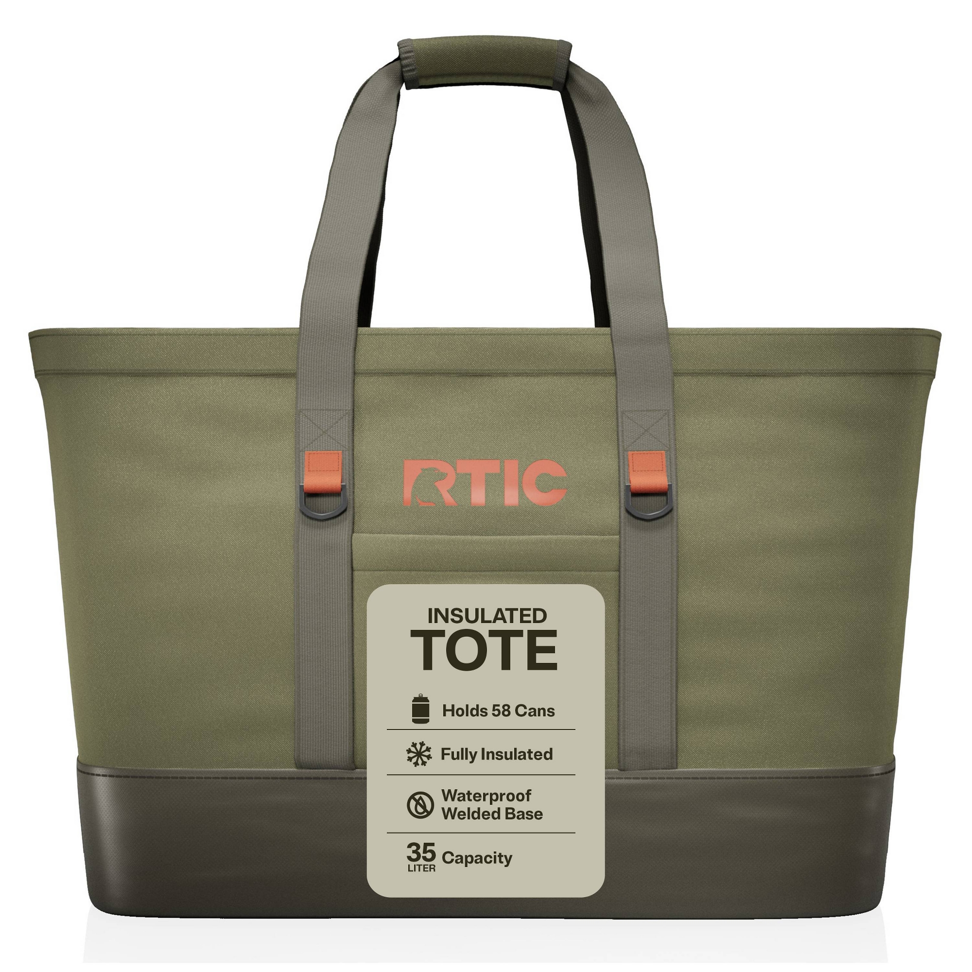 RTIC Outdoors Everyday Insulated Tote - Olive