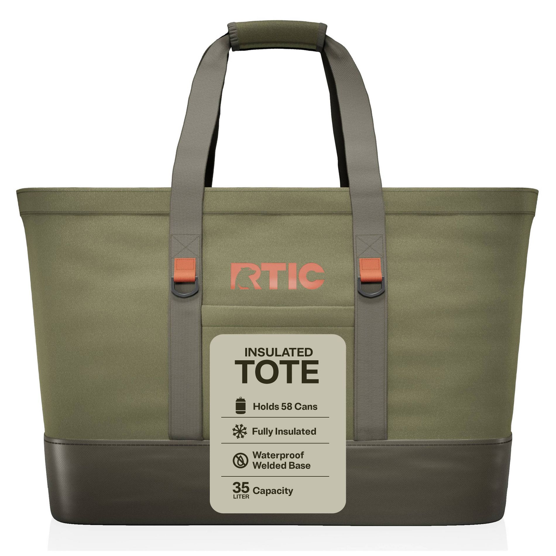 RTIC Outdoors Everyday Insulated Tote - Olive