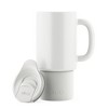 Ello Commute 18oz Ceramic Travel Mug White