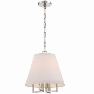 Crystorama Lighting Westwood 4 - Light Pendant in  Polished Nickel - 1 of 4