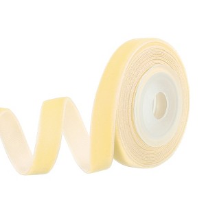 Unique Bargains Velvet Single-Faced Vintage Soft Craft Decorative Wedding Ribbon - 1 of 4