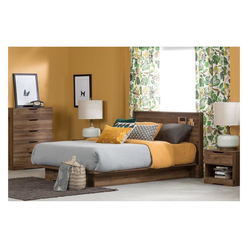 Holland Platform Bed with Drawer - South Shore, 4 of 10