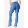 Roaman's Women's Plus Size Iconic Bootcut Jean - 3 of 4