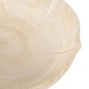 Kate and Laurel Lorah Wood Bowl Set, 2 Piece, White - 3 of 4