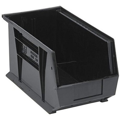 Quantum Storage Systems Bin, Stacking Or Hanging, Conductive, 8-1/4"W X 14-3/4"D X 7"H