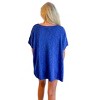 Women's Dani Crew Neck Top - Sky to Moon - 2 of 3