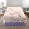 Frozen Kids' Blanket: Disney Twin Size Multicolor Microfiber Bedding with Fictitious Character Pattern - 3 of 4