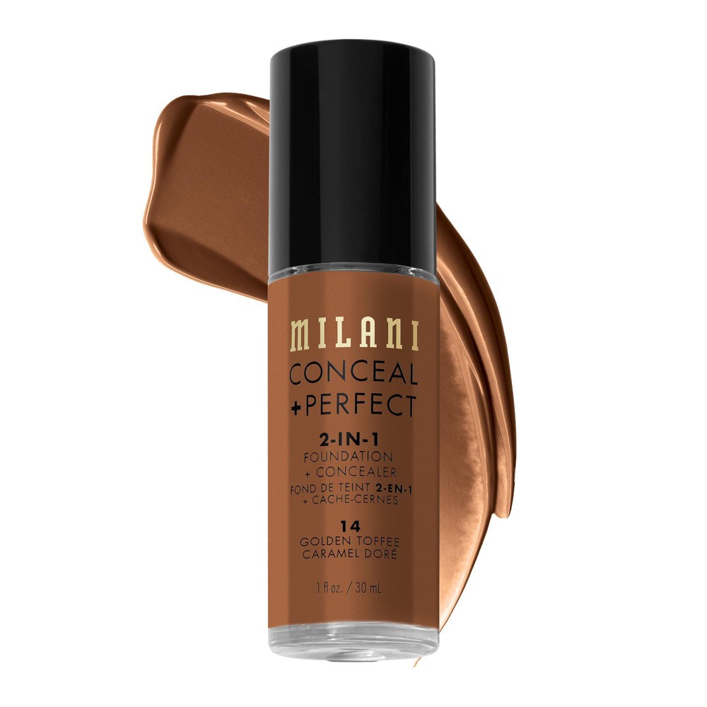 UPC 717489700146 product image for Milani Conceal + Perfect 2-in-1 Foundation + Concealer - Golden Toffee 14 - 1 fl | upcitemdb.com
