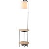 Henley Floor Lamp - FLL4080 - Black - Safavieh - 2 of 4