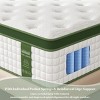 FURNIinspire Mattresses Full Size Hybrid Mattress with Gel Memory Foam Pocket Springs, Pressure Relief Plush Mattress, White, 75"*54"*12" - 3 of 4