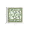 Slickblue Pickleball Grandma Wood Sign – Funny 7x7 Rustic Wall Decor – Way Cooler Than Normal Grandma, 10 Color Options - 3 of 3