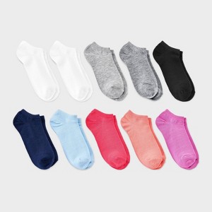 Women's 10pk Low Cut Socks - Dealworthy™ 4-10 - 1 of 3