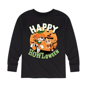 Boys' - Paw Patrol - Happy Howl-oween Long Sleeve Graphic T-Shirt - 1 of 4
