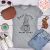 Womens Best Bunny Mom Ever T shirt Funny Funny Holiday Sunday Graphic Novelty Tee - Crazy Dog Women's T Shirt - 3 of 4