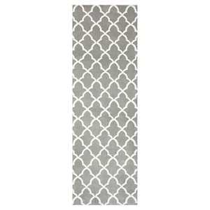 Sterling Gray Solid Loomed Area Rug - (3