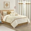 Nanshing 9pc Pillar Comforter Set Gold - 3 of 4