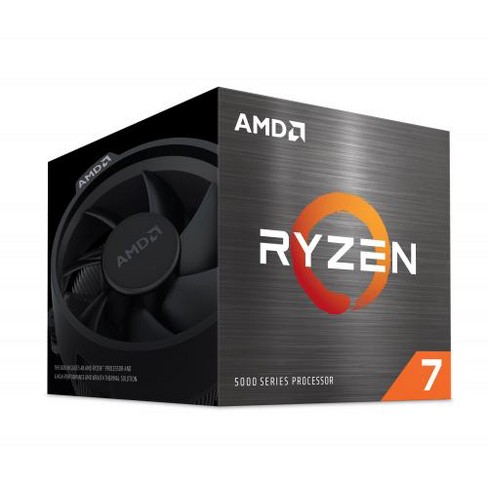 AMD Ryzen 7 5700 Desktop Processor with AMD Wraith Spire Cooler 8 Core Octa Core 16 Threads Up to 4.6 GHz Max Boost 16 MB L3 Cache 65W TDP