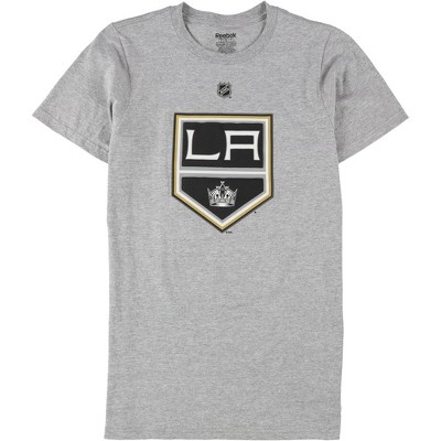 Reebok Mens LA Kings Logo Graphic T-Shirt