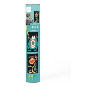 Scratch Europe Magnetic Darts – Monsters Large, Double-Sided Canvas with 6 Safe Magnetic Darts, Ages 5+ - 1 of 4
