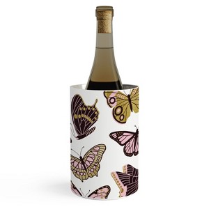Jessica Molina Texas Butterflies Blush and Gold Wine Chiller - Deny Designs - 1 of 2
