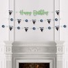 Big Dot of Happiness Kentucky Horse Derby - Horse Race Birthday Party Letter Banner Decoration - 36 Banner Cutouts and Happy Birthday Banner Letters - 3 of 4