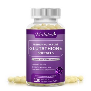 Alliwise Liposomal Glutathione Supplement 400mg - Natural Liver Detox & Antioxidant Support - Vegan, Non-GMO, Gluten-Free - 120 Ct - 1 of 4