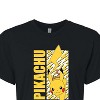 Women's - Pokémon - Pikachu Lightning Bolts Cropped Graphic T-Shirt - 2 of 4