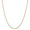 Black Bow Jewelry 1.6mm 14k Yellow Gold Diamond Cut Fancy Franco Chain Necklace - 3 of 4
